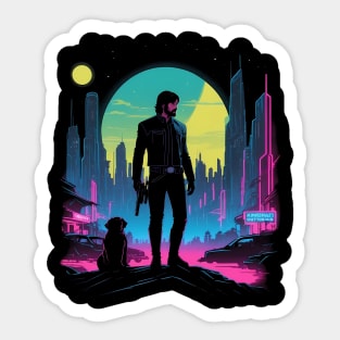 Neon Andor Sticker